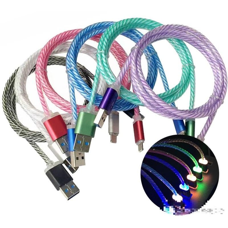 Cable Usb a Usb-C y Usb a Lightning con Luz Led – CaseMe&Co